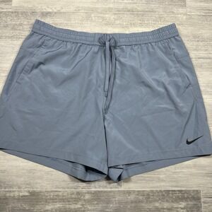 Nike DRI-FIT Form Unlined‎ 5" Running Shorts Men's Size XL Slate Blue FN4347 493